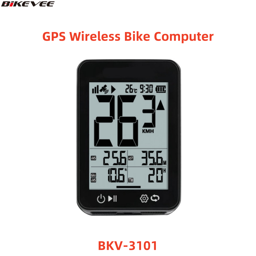 Cycling Gear Rack - 新しいワイヤレスバイクコンピュータ USB-C 充電式防水 GPS スピードメーター走行距離計自転車コンピュータバックライトホルダー付き