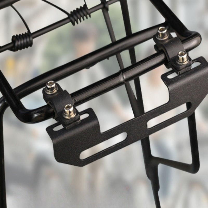 Bike Cargo Rack - 軽量自転車リアラック滑り止めポータブル鉄素材安定した安全な自転車荷物サイクリングキャリア自転車アクセサリー