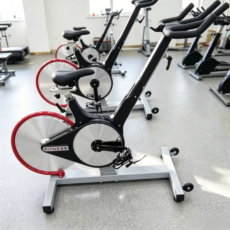 Cycling Gear Indoor - 磁気式バイク精密抵抗制御リジッドフレームアップライトエクササイズバイク屋内有酸素運動サイクリングトレーニングギア