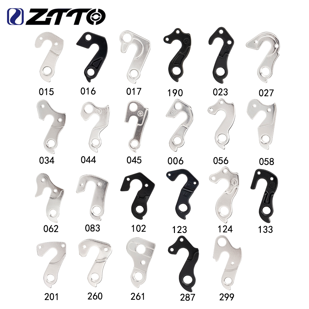 Cycling Gear Parts - ZTTOユニバーサル23モデルMTB自転車ハンガー合金リアディレイラーパーツレーシングサイクリングロードマウンテンバイクフレームギアテールフック