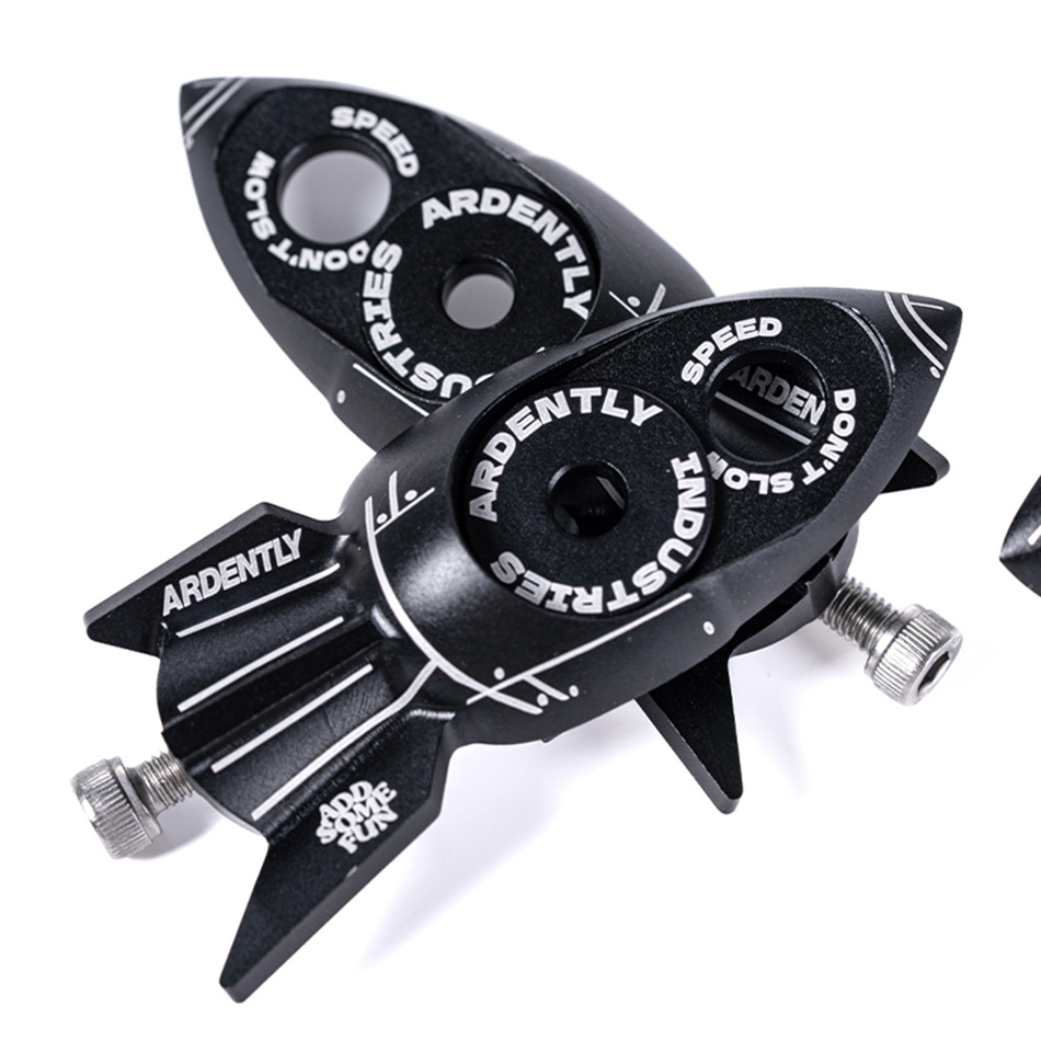 Cycling Gear Parts - ARDENTLY アルミ合金自転車チェーンテンショナーアジャスター固定ギアバイク 2 個 CNC チェーンアジャスタープルタイトネジサイクリングパーツ