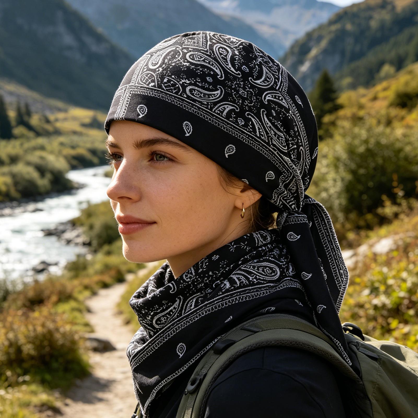 Cycling Gear And Accessories - 冷却スカルキャップ伸縮性吸汗ヘルメットライナー冷却ヘッドスカーフ男性用オートバイサイクリング男性女性夏バイク