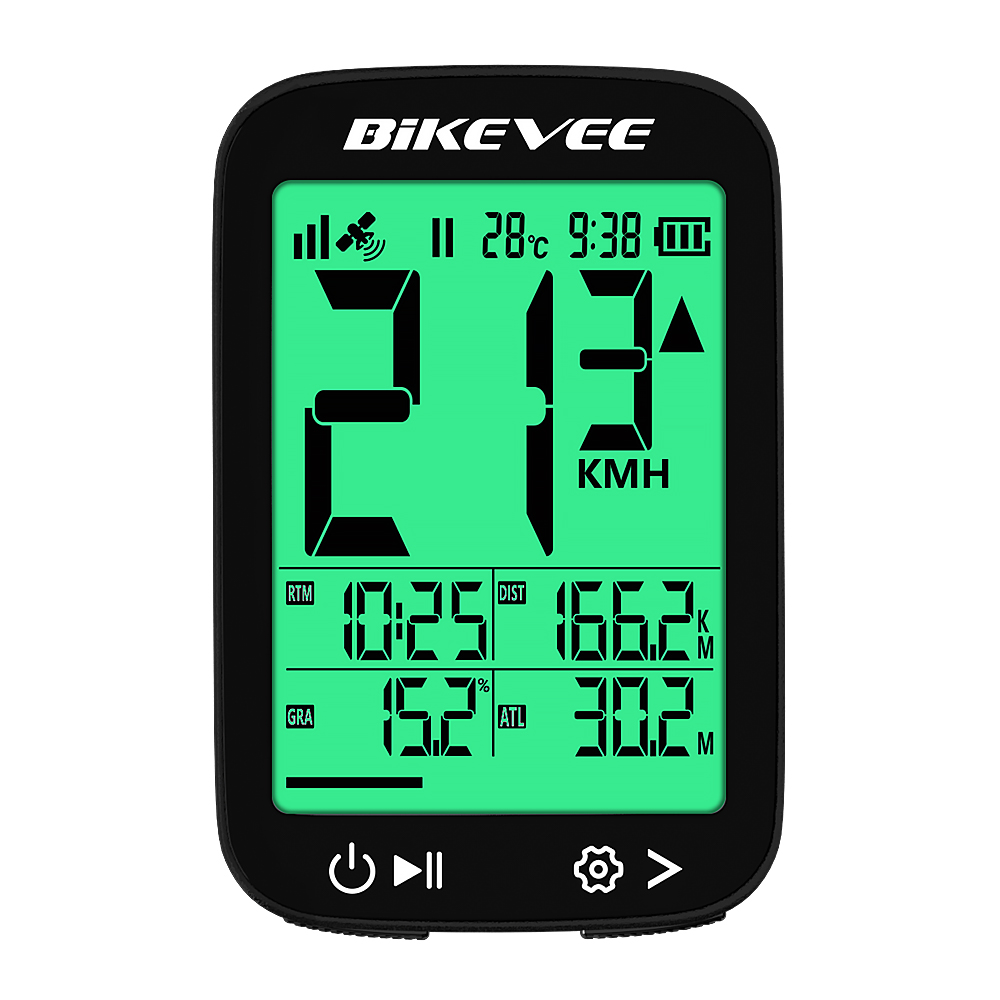 Cycling Gear Rack - バイクコンピュータ防水ワイヤレス GPS ライディングスピードメーター走行距離計ストップウォッチ LCD バックライトディスプレイスタンド付き自転車アクセサリー