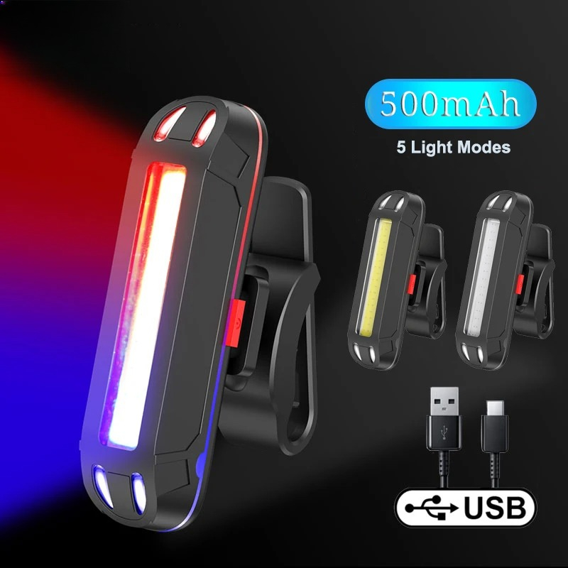Cycling Gear Charging Station - 自転車リアライト 超高輝度LED自転車ライト USB充電式 シートポストフォークライト 安全警告自転車テールライト