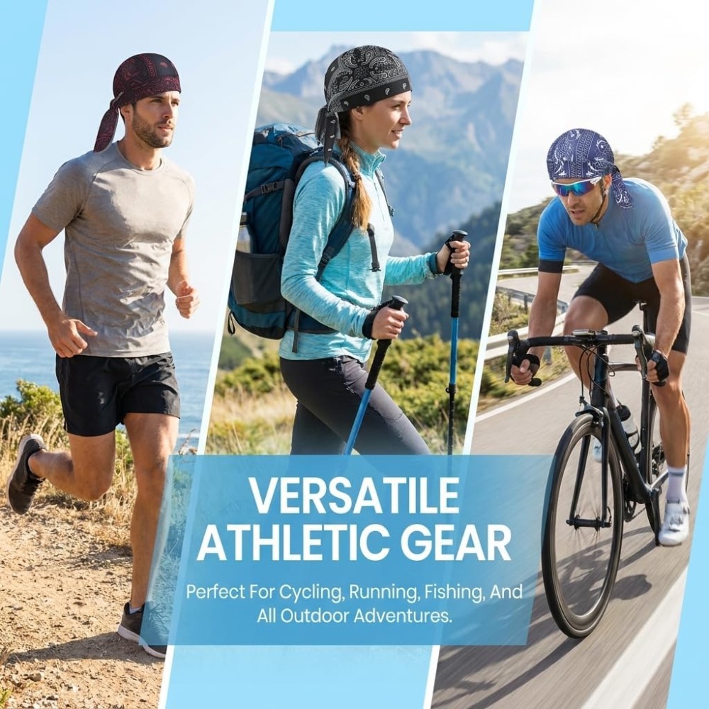 1-5 個冷却スカルキャップヘルメットライナー通気性汗吸収ヘ - Aero Cycling Helmet のレビューと価格