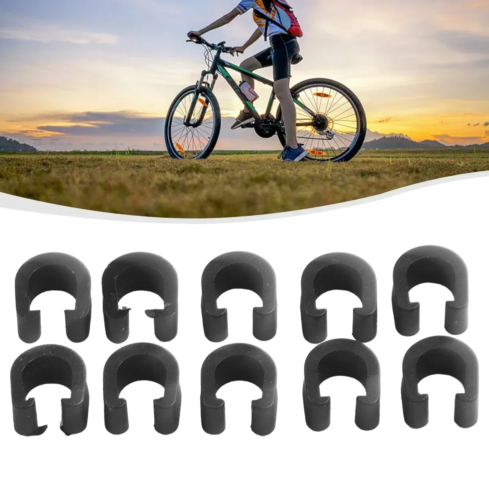 10 個 MTB バイク自転車フレーム U バックルブレーキ - Cycling Gear Parts のレビューと価格
