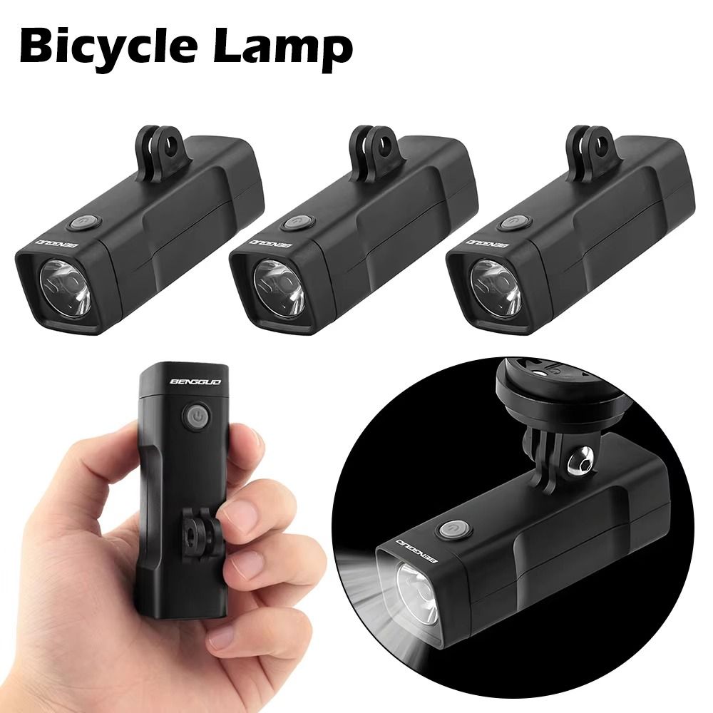 ポータブル充電式自転車ヘッドライト LED 超高輝度自転車ラ - Cycling Gear Charging Station のレビューと価格