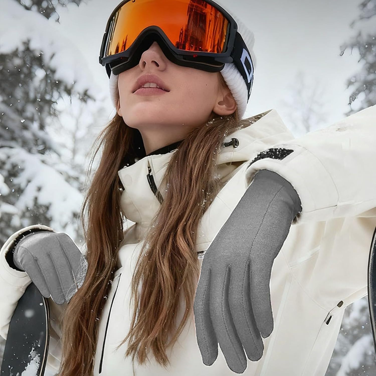 冬用防風防寒グローブ（男女兼用）サイクリング用ハンドウォーマ - Cycling Gear Weather のレビューと価格