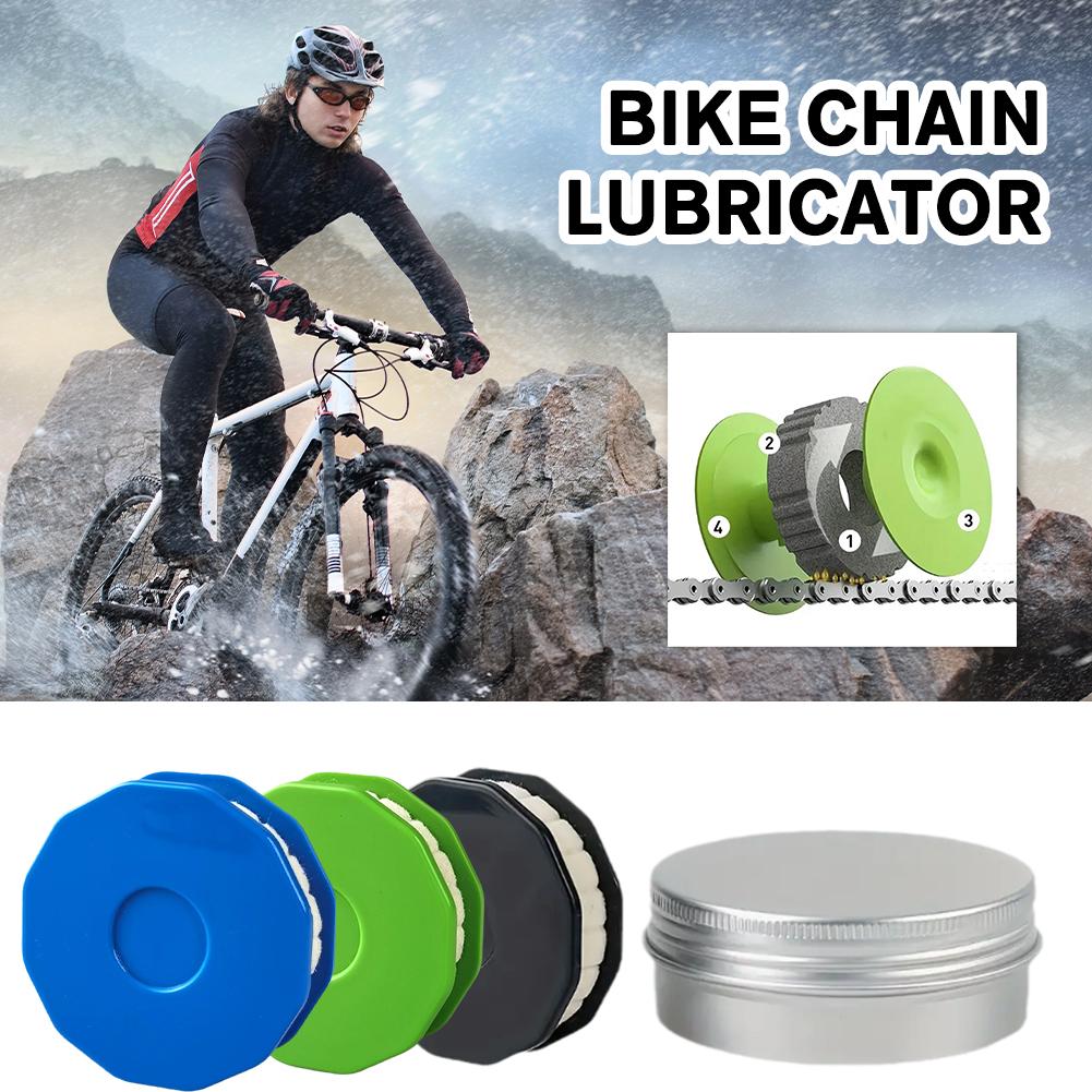 携帯用自転車チェーンオイラー ローラー潤滑剤 ルブリケーター - Cycling Gear Parts のレビューと価格