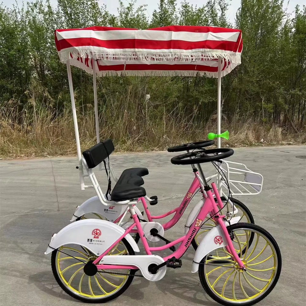 四輪自転車 クワッドバイク 観光バイク 24インチ 多人数乗 - Cycling Quads のレビューと価格