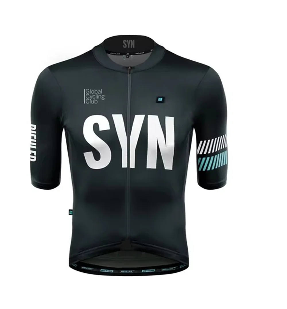 新しいスタイル SYN チームサイクリングジャージ男性 20 - Cycling Gear Outfit のレビューと価格