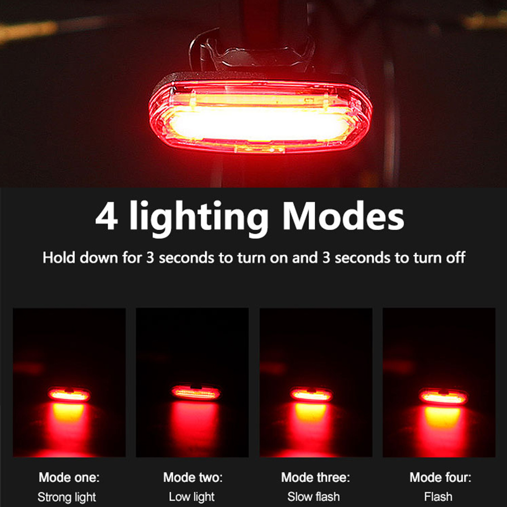 自転車テールライト MTB 赤自転車リアライト USB 充電 - Cycling Gear Charging Station のレビューと価格