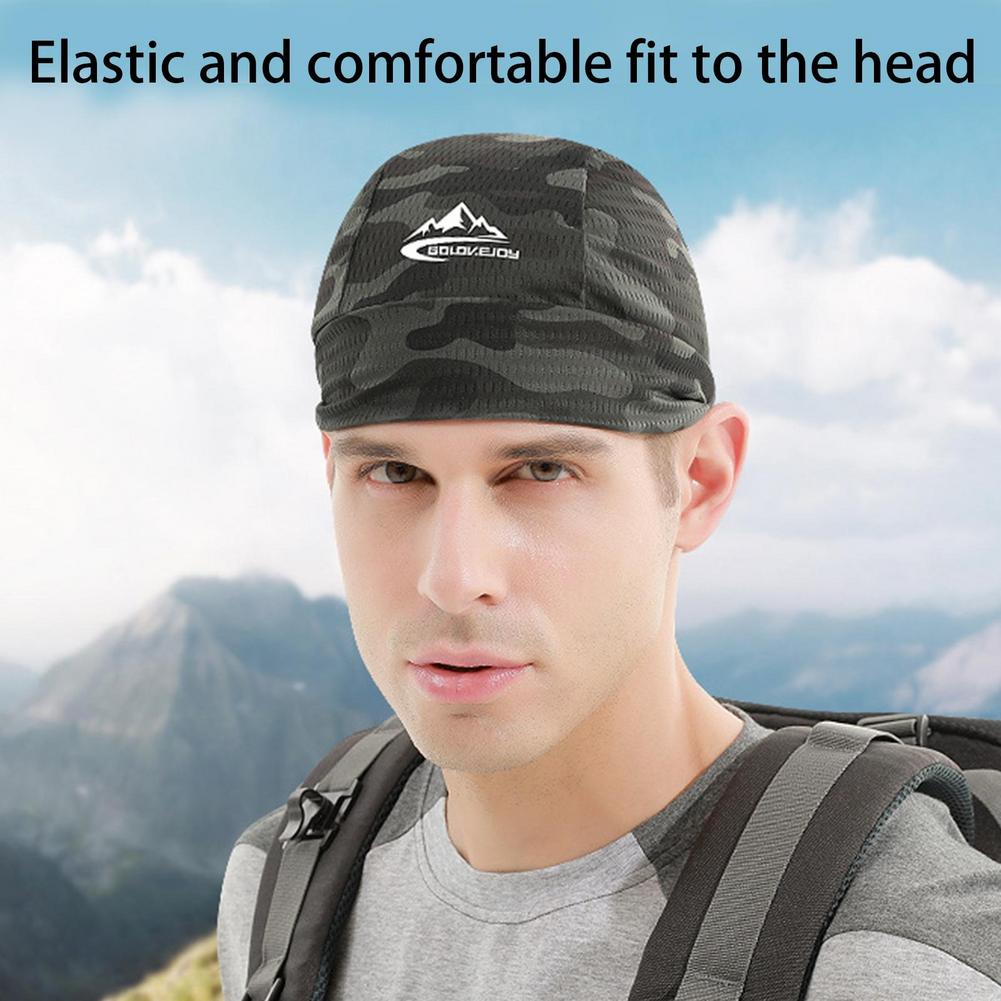 夏用冷却サイクリングキャップ日焼け止め速乾性ヘルメットライナ - Aero Cycling Helmet のレビューと価格