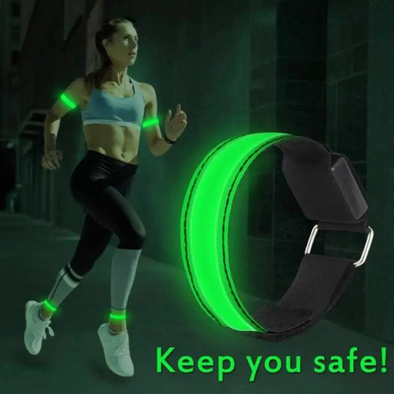 屋外ナイトランニングアームバンド USB 充電式 LED ラ - Cycling Gear Charging Station のレビューと価格