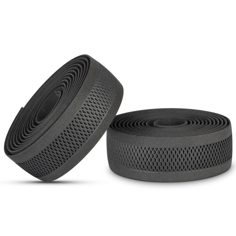 Promend-ロードバイク用の滑り止めテープ,黒,通気性, - Bike Handlebar Tape のレビューと価格