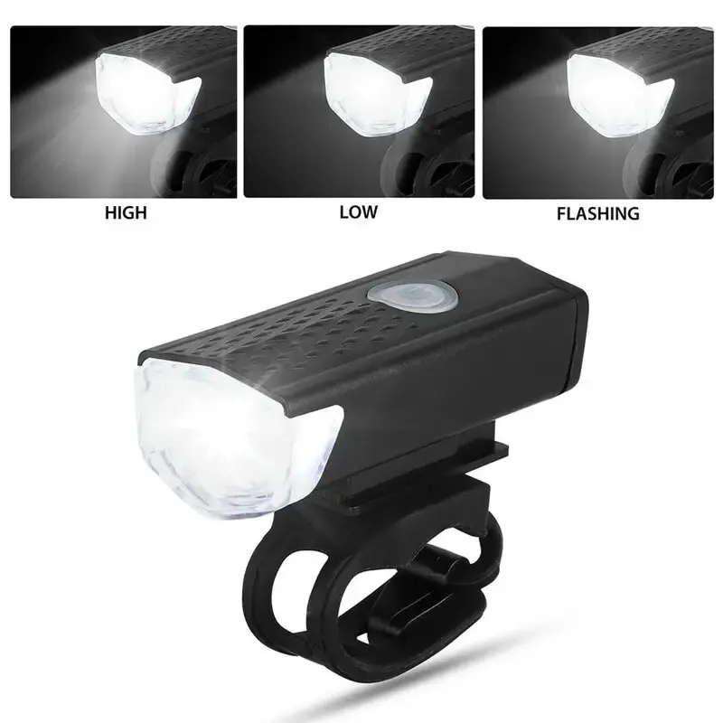 MTB バイクフロントライト USB LED 充電式防水マウ - Cycling Gear Charging Station のレビューと価格