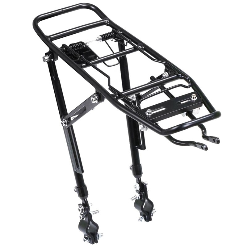 1PC 合金リア自転車ラックキャリアバッグ荷物サイクルマウン - Bike Cargo Rack のレビューと価格
