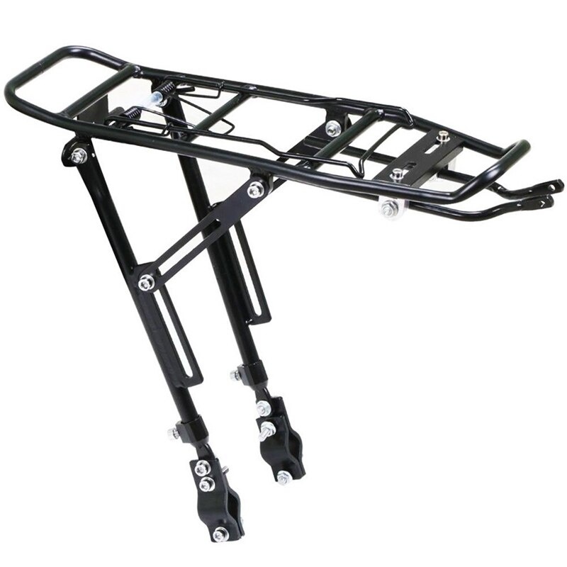 1PC 合金リア自転車ラックキャリアバッグ荷物サイクルマウン - Bike Cargo Rack のレビューと価格