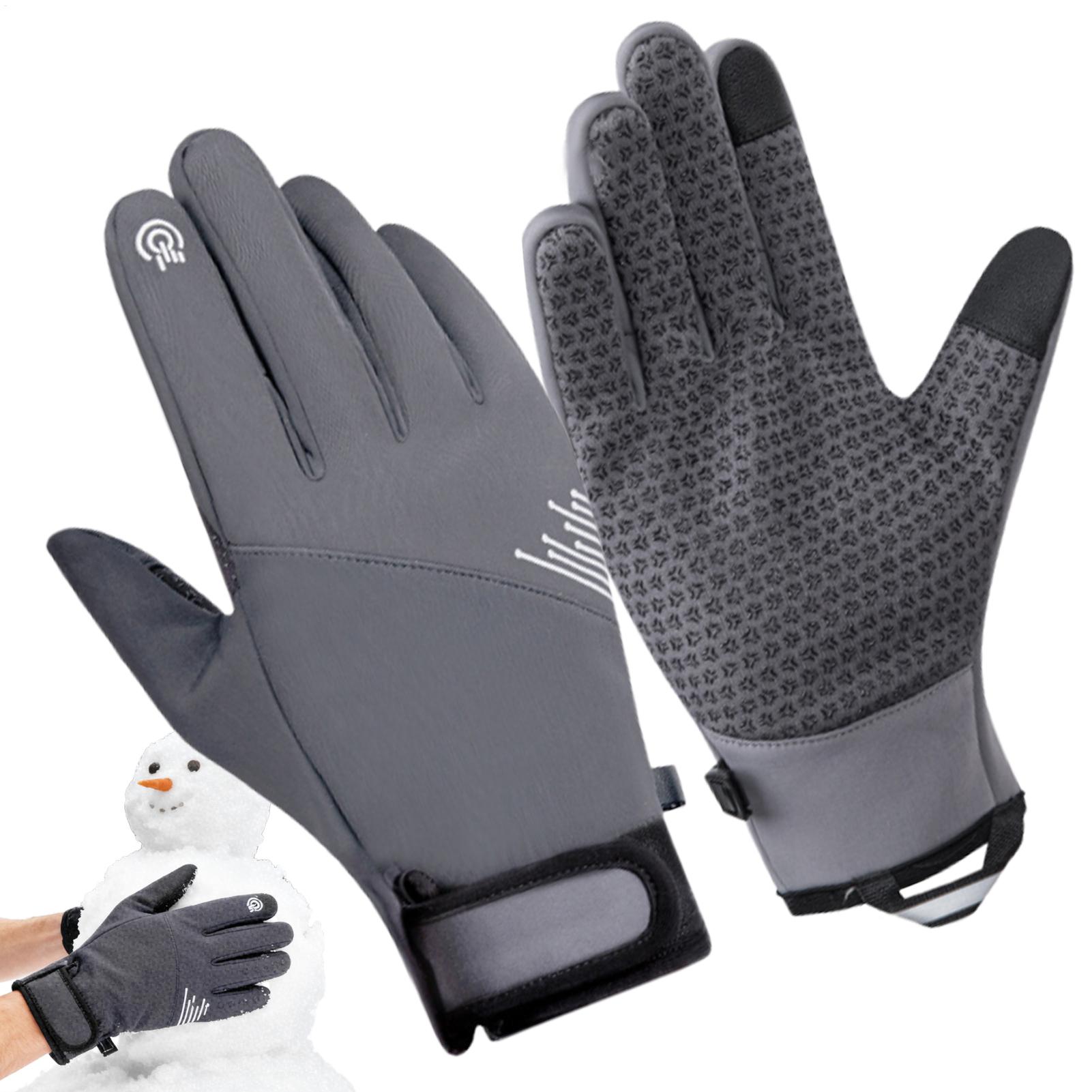 冬用手袋 防風 タッチスクリーン対応 寒さ対策 スノーグロー - Cycling Gear Weather のレビューと価格