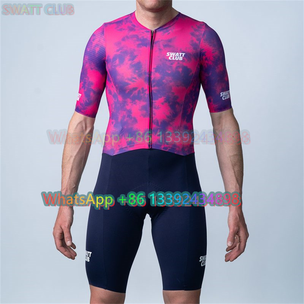 Swatクラブ-トライアスロンボディ,男性用ジャンプスーツ, - Cycling Gear Outfit のレビューと価格