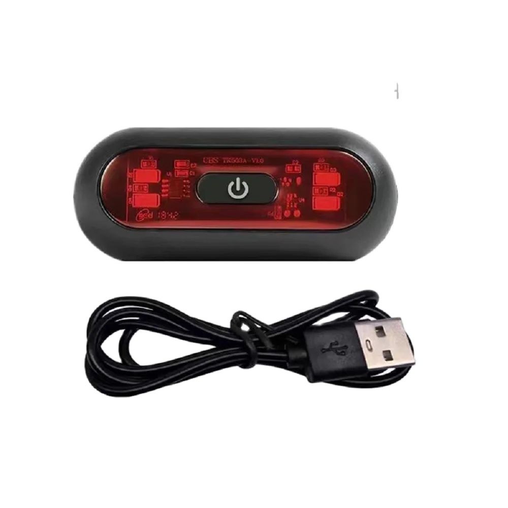 4 ランプビーズ自転車ヘルメット Led ライト充電式安全テ - Cycling Gear Charging Station のレビューと価格