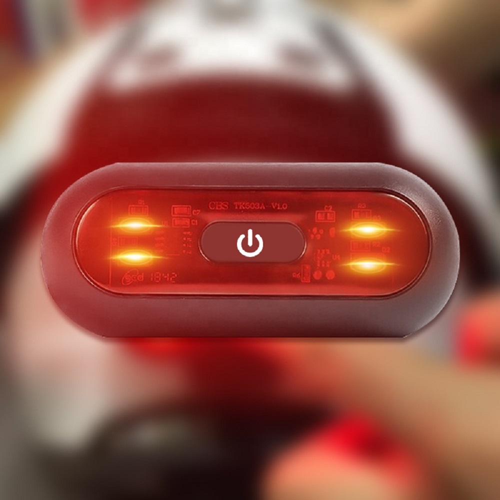 4 ランプビーズ自転車ヘルメット Led ライト充電式安全テ - Cycling Gear Charging Station のレビューと価格