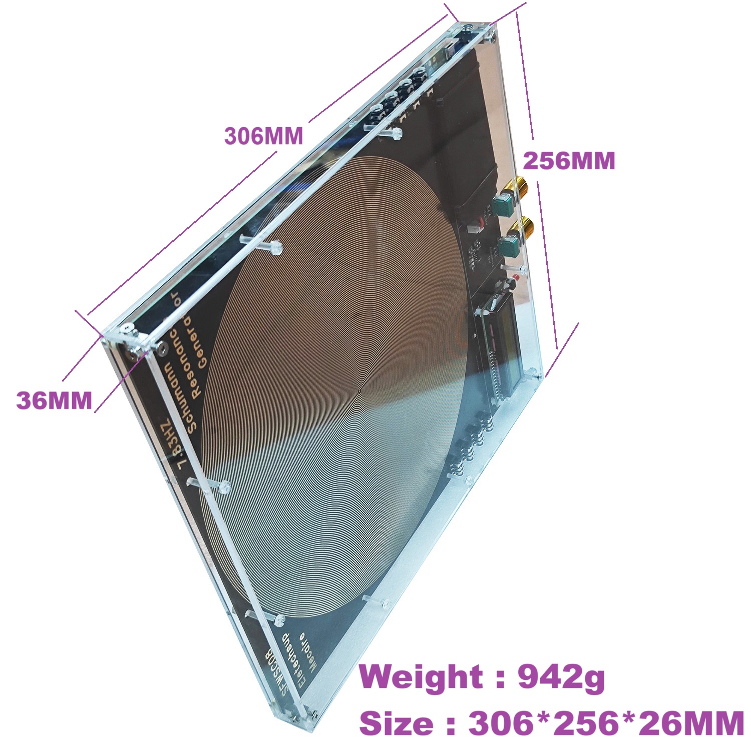 8CH 250MM 巨大アンテナ シューマン共振発生器 25 - Cycling Quads のレビューと価格