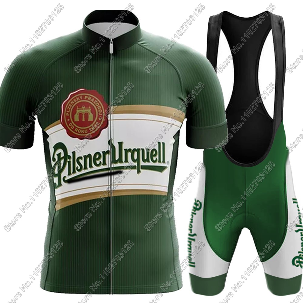 2025 ドリンクビールサイクリングジャージセット夏チェコ長 - Cycling Gear Outfit のレビューと価格