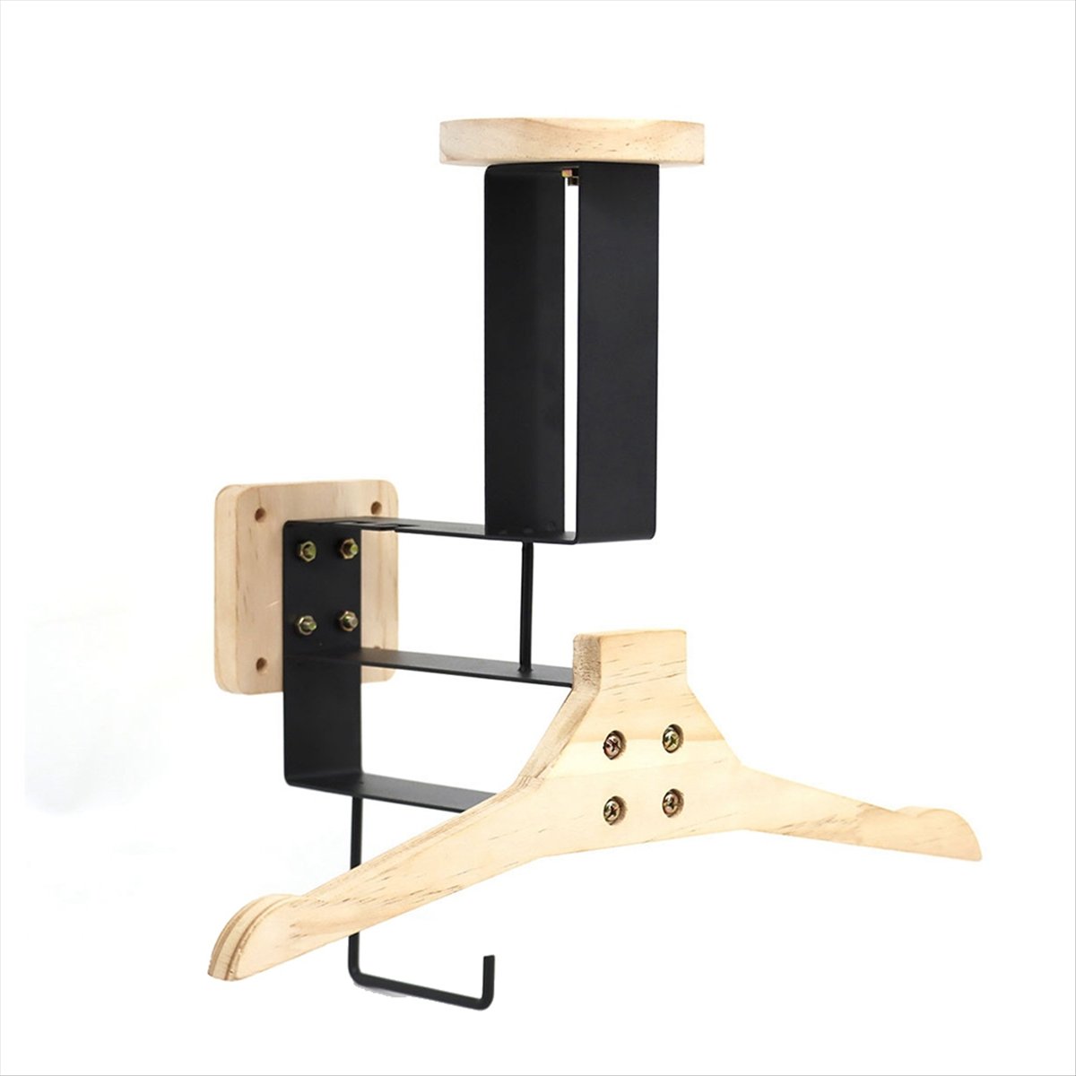 新入荷 オートバイ木製ヘルメットホルダー 壁掛け多目的ラック - Cycling Gear Rack のレビューと価格