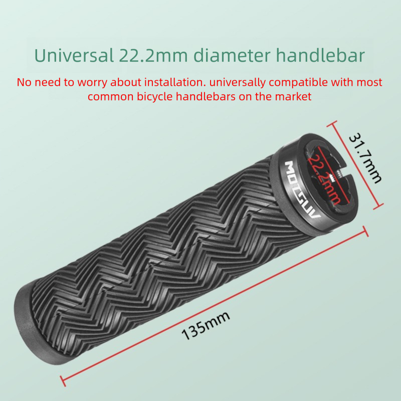 1 ペア人間工学に基づいた耐摩耗性自転車ハンドルバーグリップ - Cycling Gear And Accessories のレビューと価格