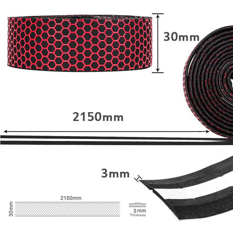 バックロスロードバイクハンドルバーテープ滑り止めシリカゲルハ - Bike Handlebar Tape のレビューと価格