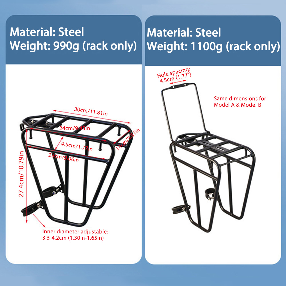 NEWBOLER グラベルバイクフロントラック マウンテンバ - Bike Cargo Rack のレビューと価格