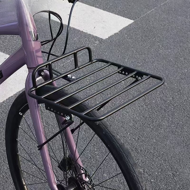 厚みのある砂利道用荷物ラック 強化炭素鋼製耐荷重自転車荷物キ - Bike Cargo Rack のレビューと価格