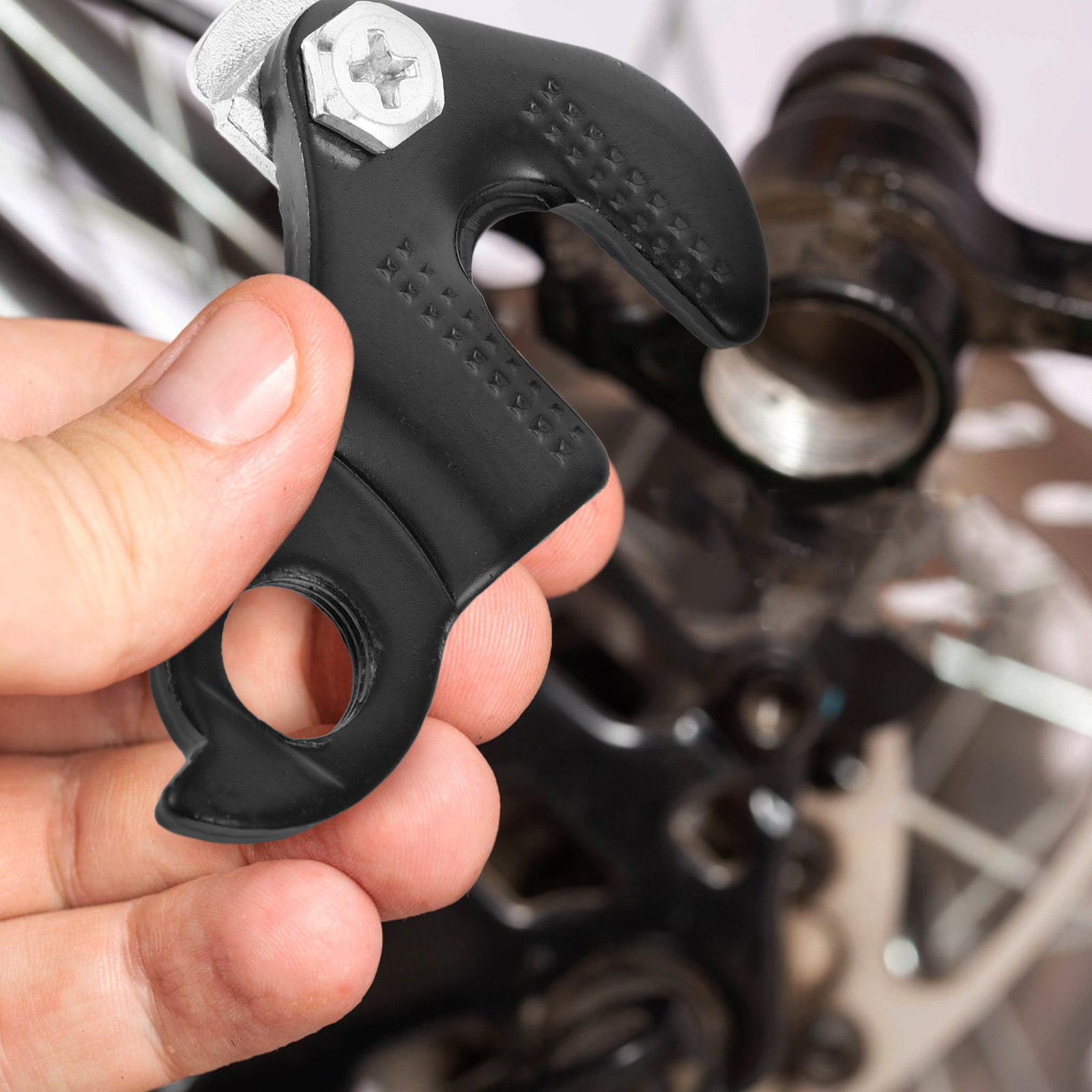 軽量鉄製リアディレイラーハンガー マウンテンバイクテールフッ - Cycling Gear And Accessories のレビューと価格