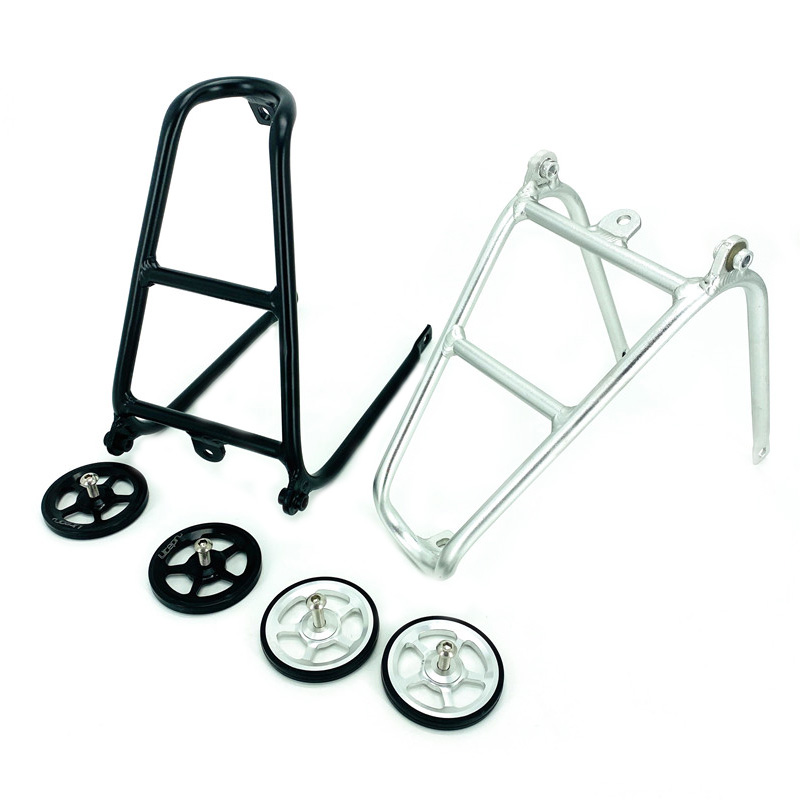 折りたたみ自転車荷物キャリアブロンプトン用リアラック Q タ - Bike Cargo Rack のレビューと価格