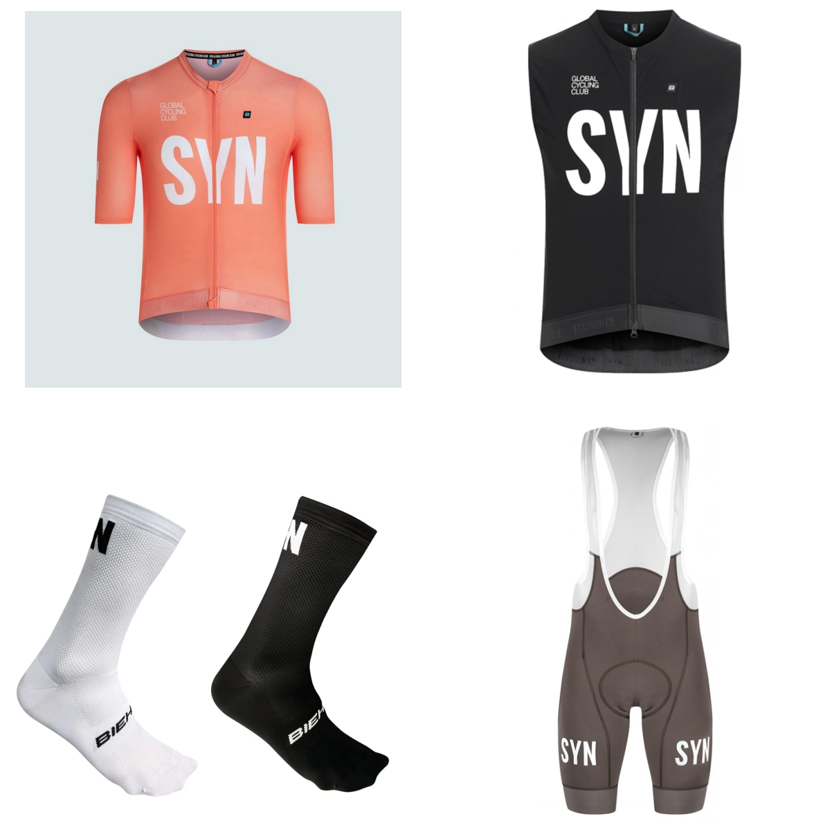 夏用半袖自転車スーツ 2026 ブラックブルー SYN 便利 - Cycling Gear Outfit のレビューと価格