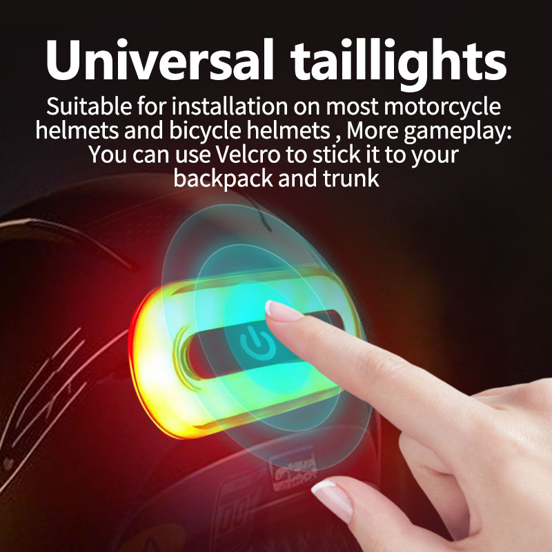 防水IPX4自転車ヘルメットLEDライト充電式LED安全テー - Cycling Gear And Accessories のレビューと価格