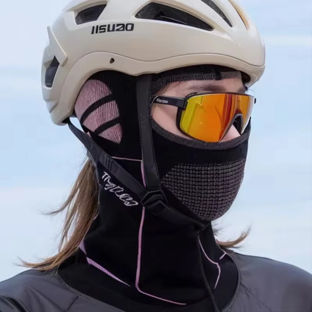 男女兼用 防寒サーマルスカーフ 冬用スキーハット バラクラバ - Aero Cycling Helmet のレビューと価格